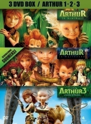 Arthur 1-3 Boksi (3xDVD)