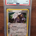 Pokemon Aggron Holo Rare PSA 9 - pikkukuva 1