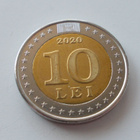 Moldova 10 Lei 2020, 30 Anniversary National Flag  UNC - pikkukuva 2