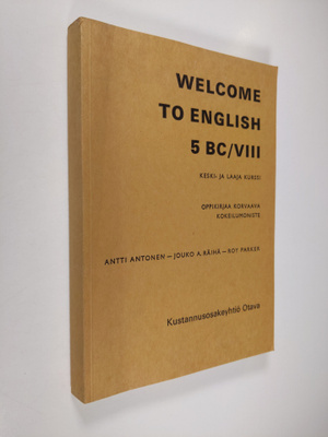 Welcome to English 5BC/8 : Keski- ja laaja kurssi - oppik...
