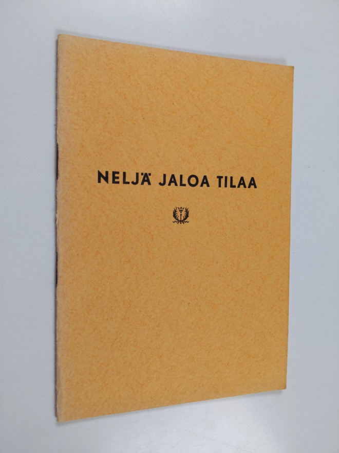 Nyanaponika Thera : Neljä jaloa tilaa (Brahmaviharabhavana)