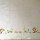 KIRJAILTU PÄÄSIÄISLIINA  Puuvilla 79cm x 82cm - pikkukuva 2