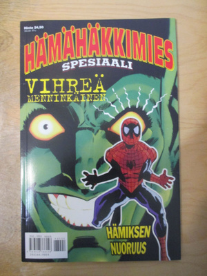 HÄMÄHÄKKIMIES SPESIAALI 1998 4 Vihreä Menninkäinen (Egmont)