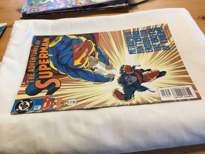 DC THE ADVENTURES OF SUPERMAN 506/1993 HYVÄ