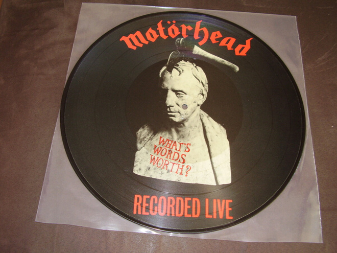 MOTÖRHEAD - What's Words Worth? kuva-LP - Astan 1984