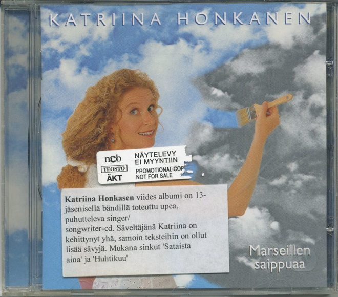 KATRIINA HONKANEN: Marseillen Saippuaa - PROMOTIONAL CD 1997