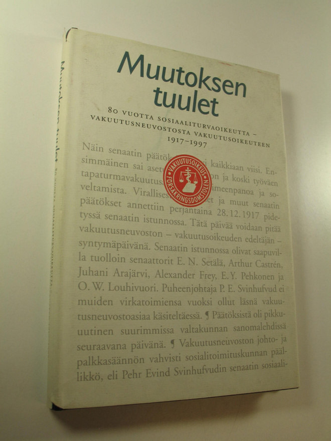 Olavi Heinonen : Muutoksen tuulet : 80 vuotta sosiaalitur...