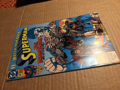 DC SUPERMAN 58/1991 HYVÄ