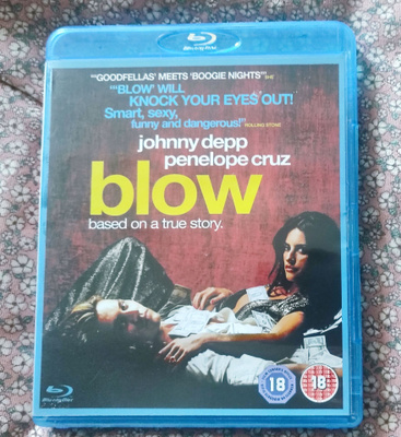 Blow BLU-RAY Johnny Depp Penelope Cruz