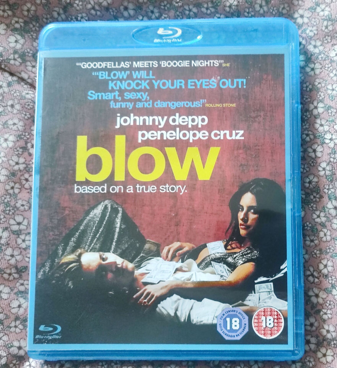 Blow BLU-RAY Johnny Depp Penelope Cruz