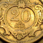 20 heller raha vuodelta 1894 Franz Josef - pikkukuva 3