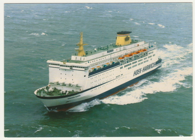 Laivakortti  m.s. Koningin Beatrix
