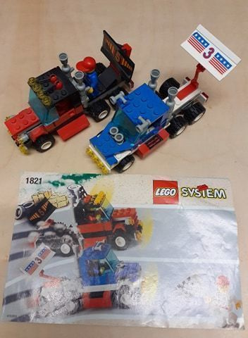 LEGO 1821 RALLY RACERS   - HEAD HUNTER STORE.