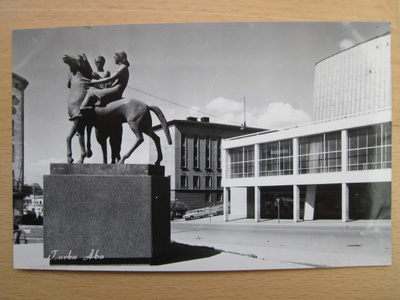 VANHA Postikortti Turku 1950-luku