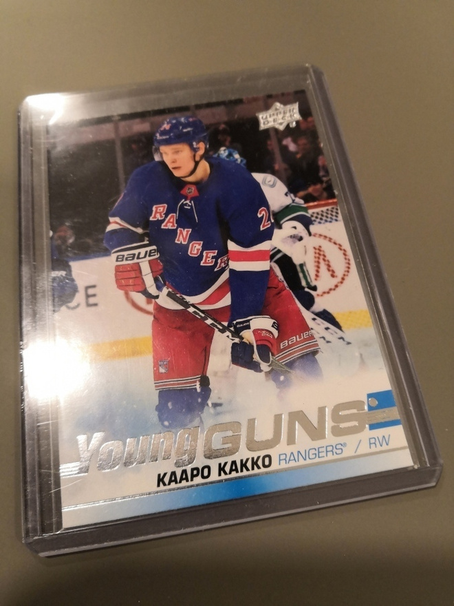 2019-20 Upper Deck Kaapo Kakko YG #499