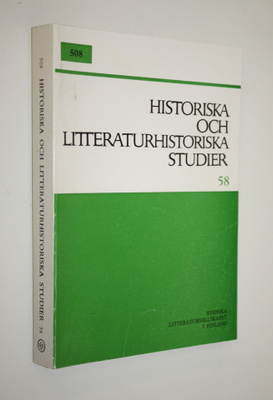 508 Historiska och litteraturhistoriska studier 58