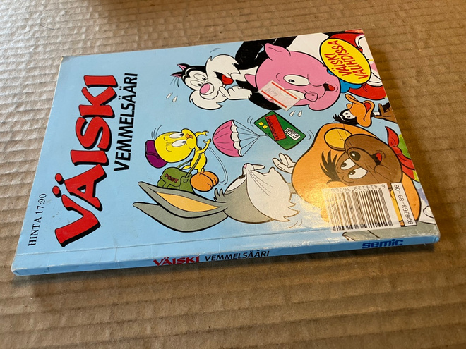 VÄISKI VEMMELSÄÄRI POKKARI 6/1989 HYVÄ