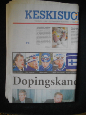 Keskisuomalainen 1.3.2001 (27.5)