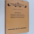 Ilmari Caselius : Siviilioikeudellisia oikeustapauksia - pikkukuva 1