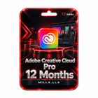 Adobe Creative Cloud Pro 12 kuukautta – vuositilauskoodi - pikkukuva 1