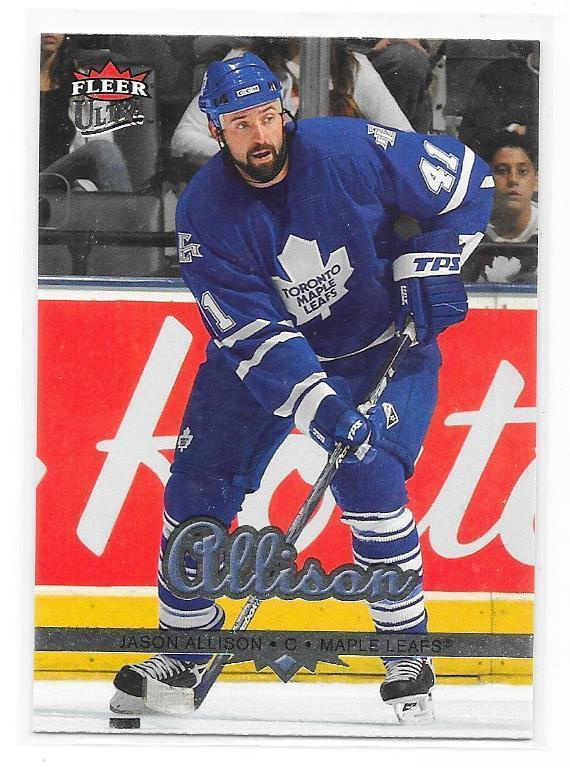 2005-06 Ultra #187 Jason Allison Toronto Maple Leafs