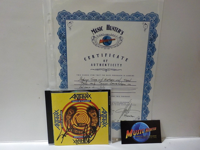 ANTHRAX - STATE OF EUPHORIA CD + NIMMARIT x 2