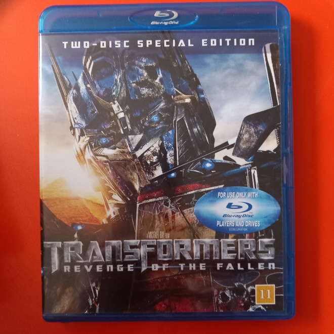 Transformers Revenge of the fallen Nordic Blu-ray