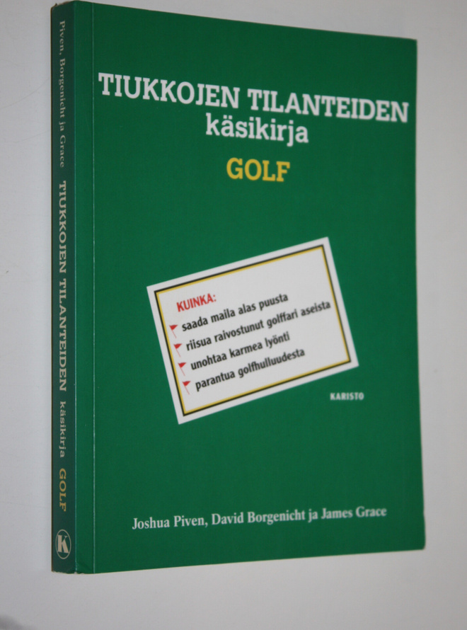 Joshua Piven : Tiukkojen tilanteiden käsikirja : golf