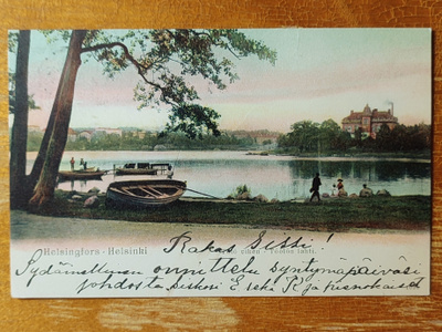 HELSINKI Töölönlahti 1903