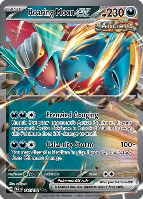 Roaring Moon ex 124/182 - Paradox Rift - NM/M