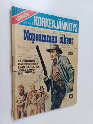 Lännen Korkeajännitys 6/1975 : Nopeamman oikeus