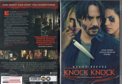 Knock Knock (43 763) UUSI -FI- suomik. DVD keanu reeves 2015