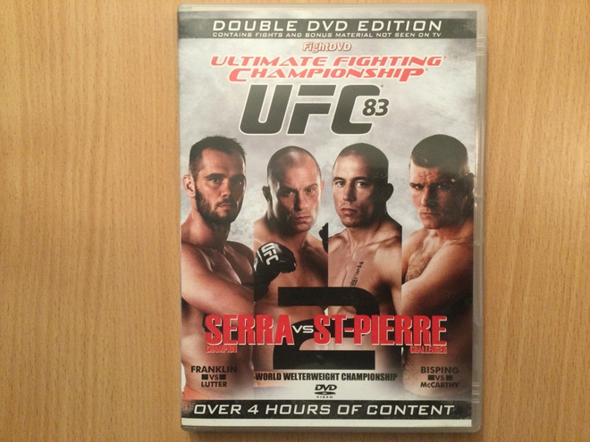 Ultimate Fighting championship- Serra vs St-Pierre- DVD_