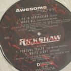 Awesome machine / Rickshaw split 7 45 2002 kuvalevy - pikkukuva 2