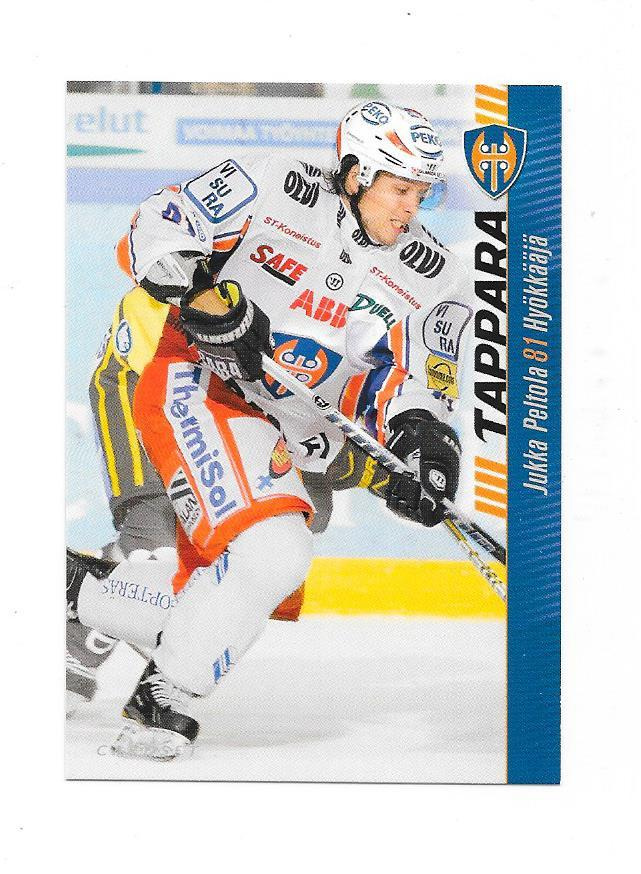 2012-13 CardSet #312 Jukka Peltola Tappara