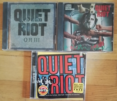 3 x Quiet Riot cd
