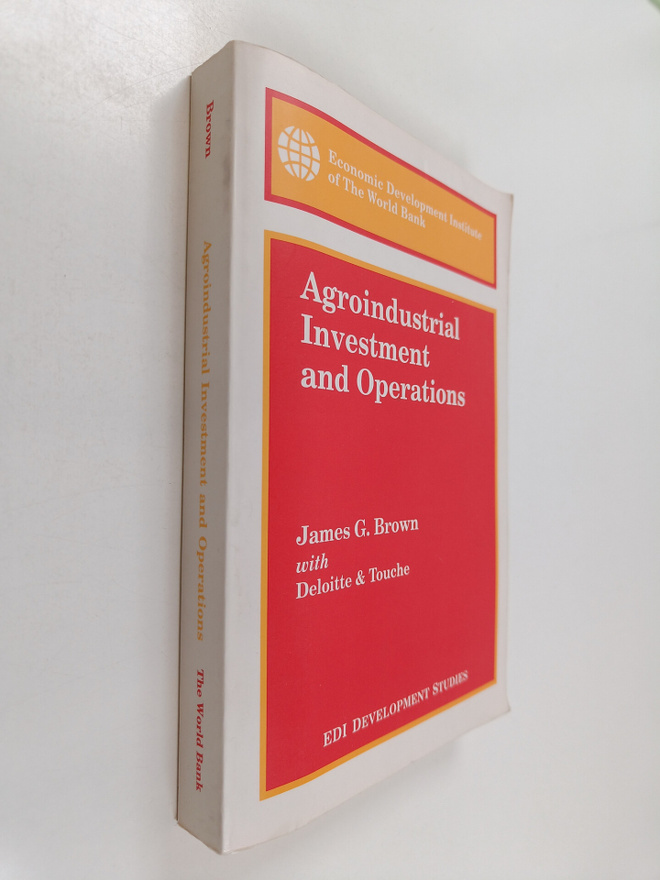 James G. Brown : Agroindustrial investment and operations