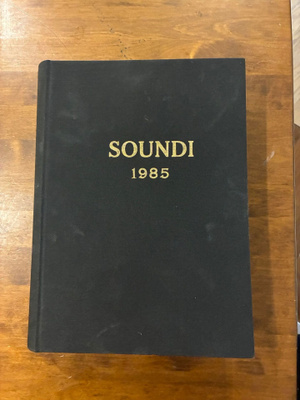 Soundi -musiikkilehti vuosikerta 1985 sidottu