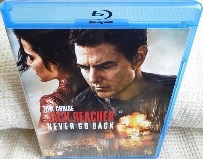 Jack Reacher - Never Go Back (Tom Cruise) Blu-ray