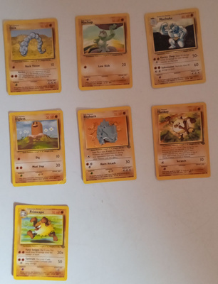 POKEMON MAA TYYPIN KORTIT  