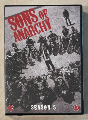 Sons of Anarchy: Kausi 5 (2012) 4DVD