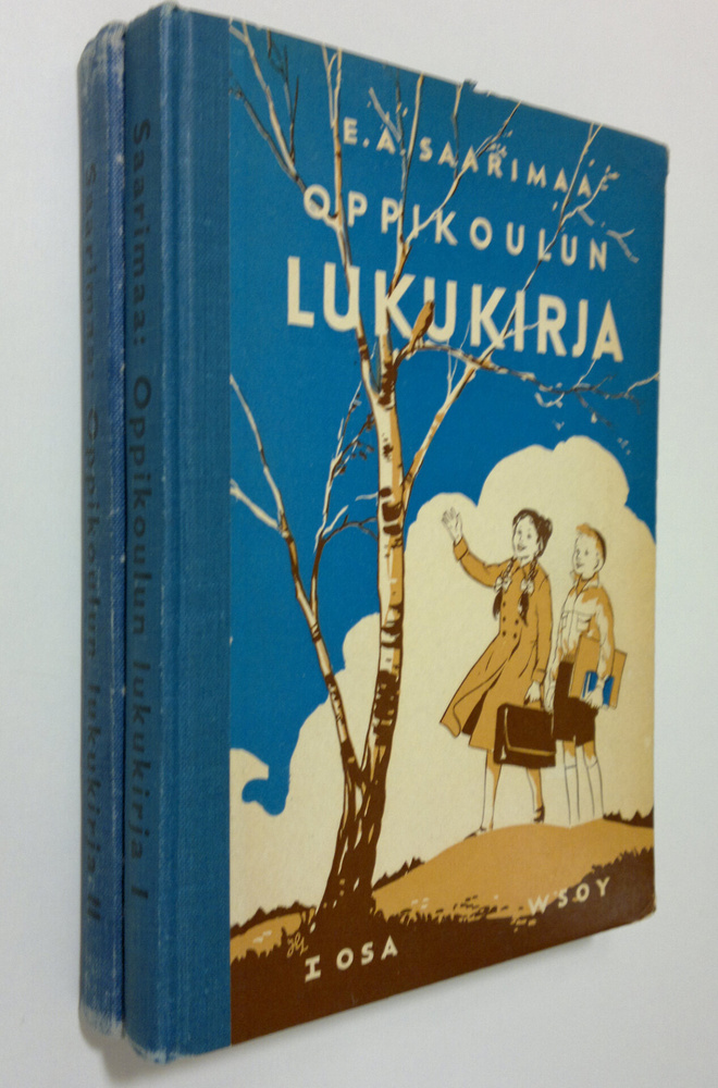 E. A. Saarimaa : Oppikoulun lukukirja 1 - 2