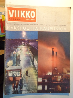 Viikkosanomat Nro 1/1962 (25.10)