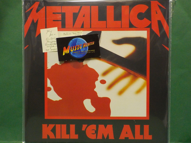 METALLICA - KILL'EM ALL - REMASTERED REISSUE LP EU2016 M-/M-
