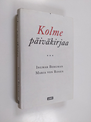 Ingmar Bergman : Kolme päiväkirjaa