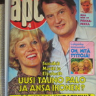 APU LEHTI 4 / 1984 VIIKKOLEHTI SISÄLLYSLUETTELOT KUVISSA - pikkukuva 1