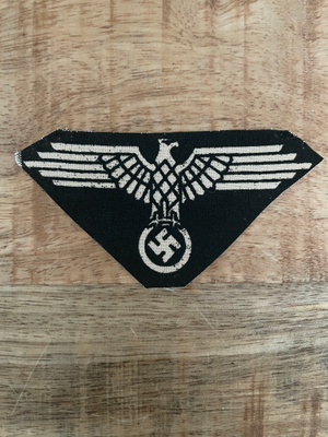 German Waffen-SS late-war printed sleeve eagle