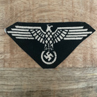 German Waffen-SS late-war printed sleeve eagle - pikkukuva 1
