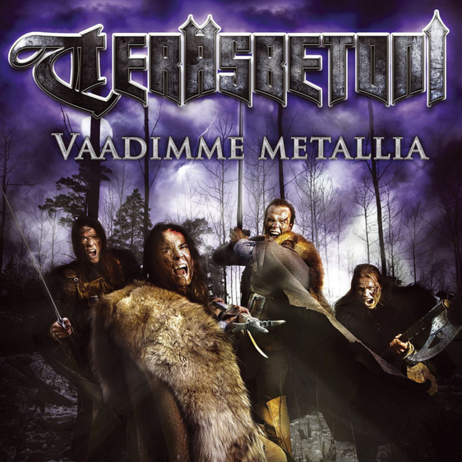 Teräsbetoni - Vaadimme Metallia (CD) HYVÄ KUNTO!!