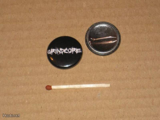 Grindgore rintanappi 1" music genre